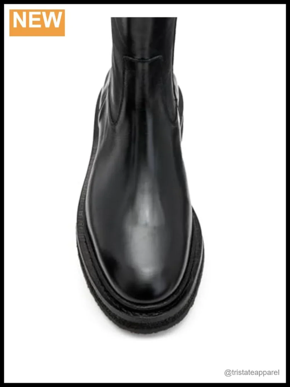 AllSaints Escher Ankle Boot Leather Zip Calf High Contemporary Fashion